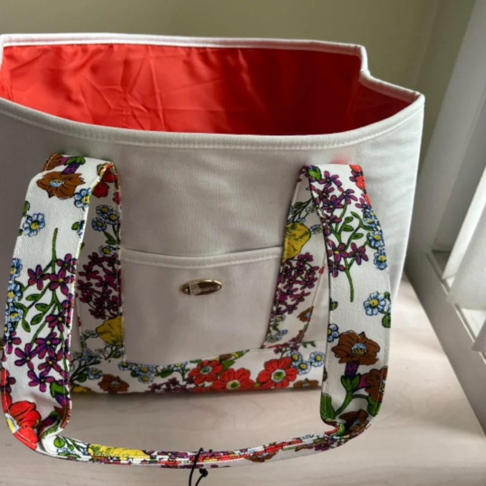 Sale! New Coach Violet Leather Crossbody w/ 2 Straps & Coach Floral Pattern Tote